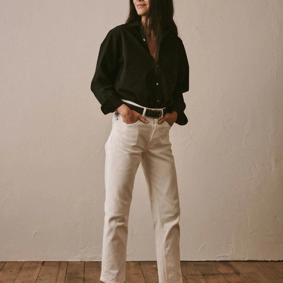 NWT Women's Buck Mason Ridge Twill Rider Pant in Tobacco size 30 - Sold Out! - Picture 5 of 8